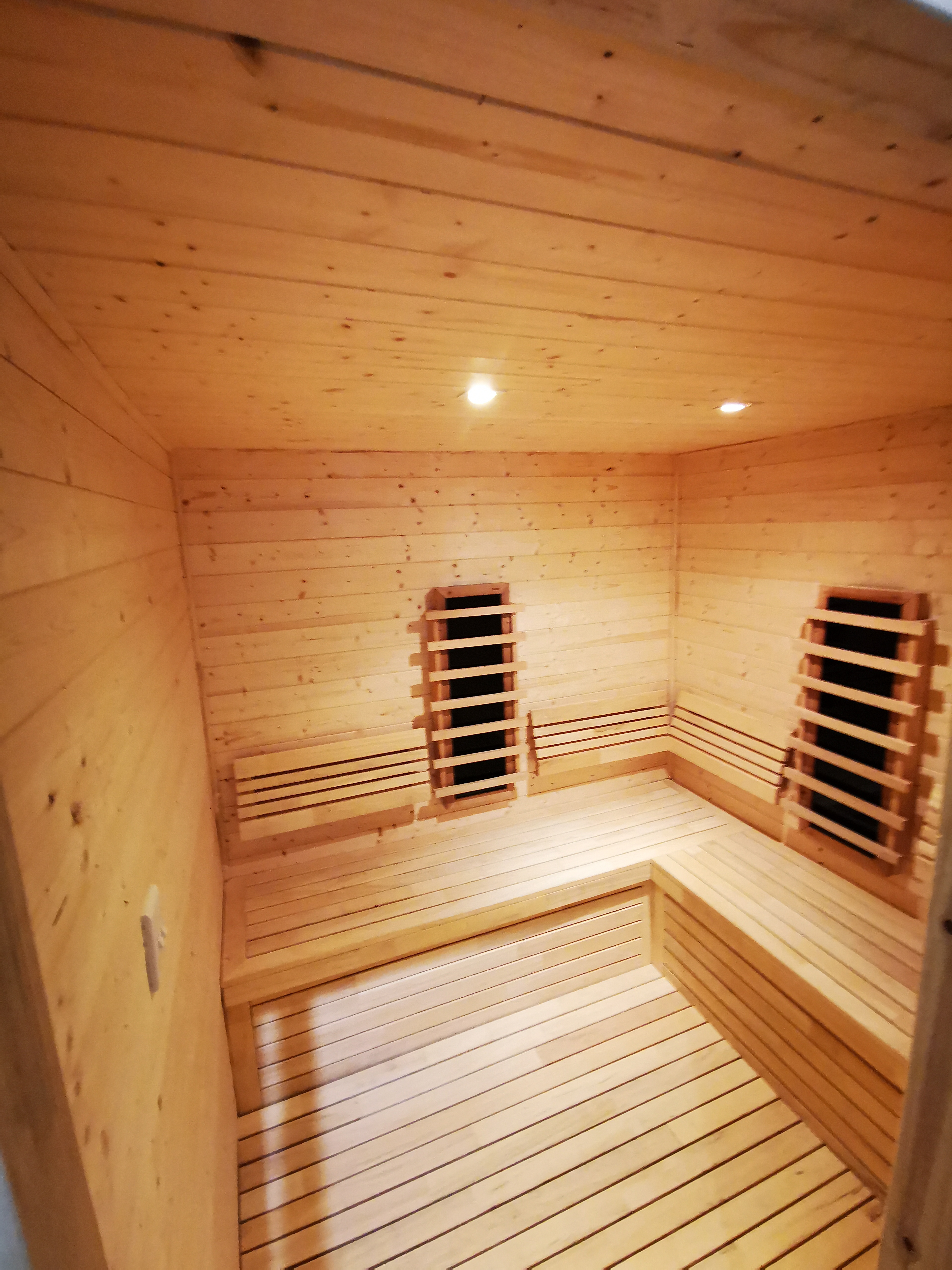 IR & TRADITINAL COMBINATION SAUNA